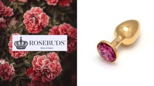 rosebuds plug anale gioiello rossociliegiashop