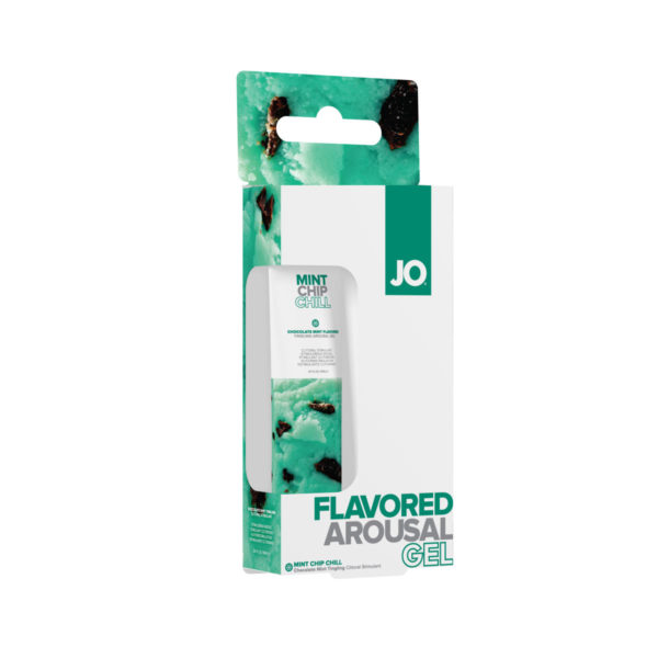 stimolante clitorideo menta cioccolato sesso orale effetto freddo system jo